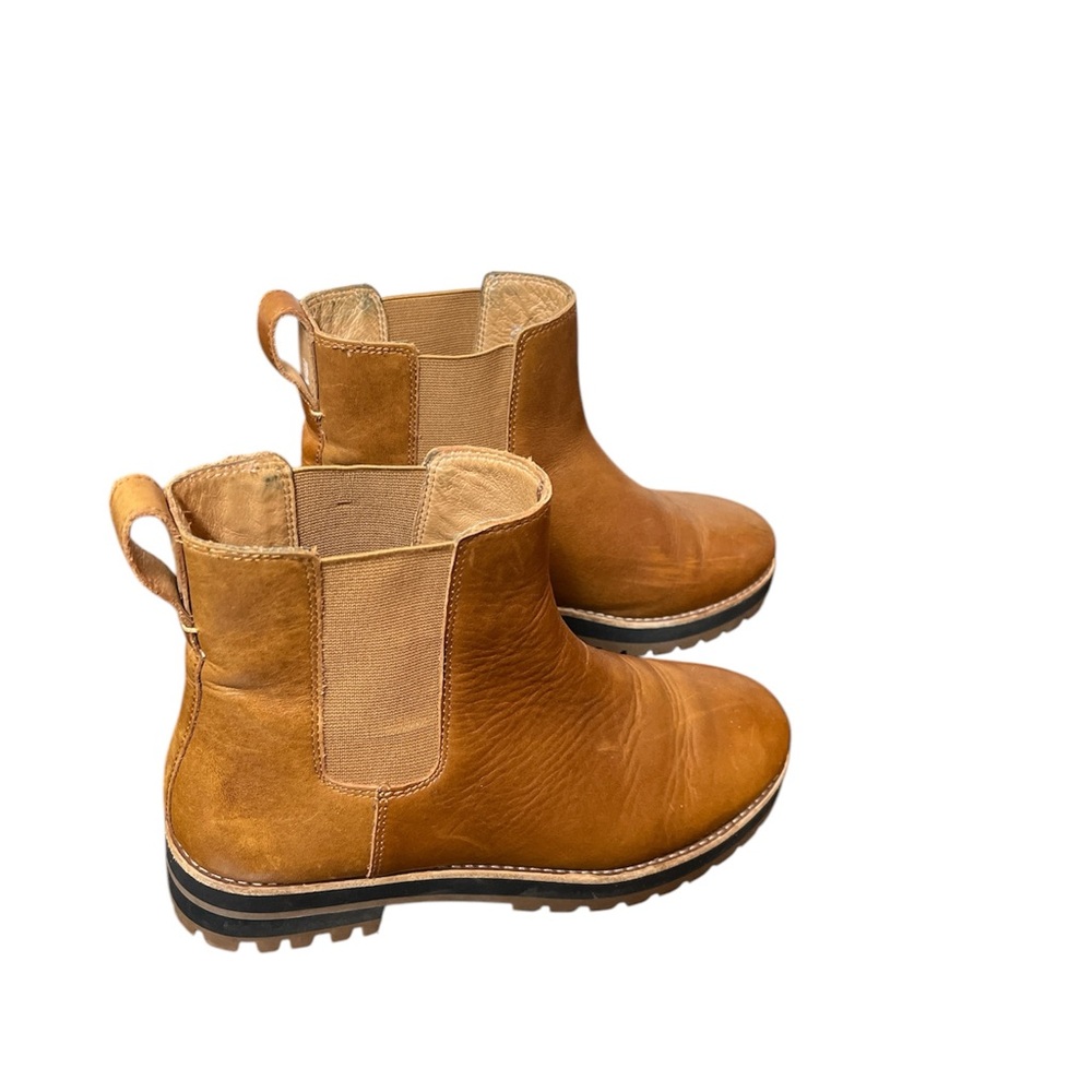 Madewell Ivy Lug Sole Leather Chelsea Boots - Picture 3 of 9